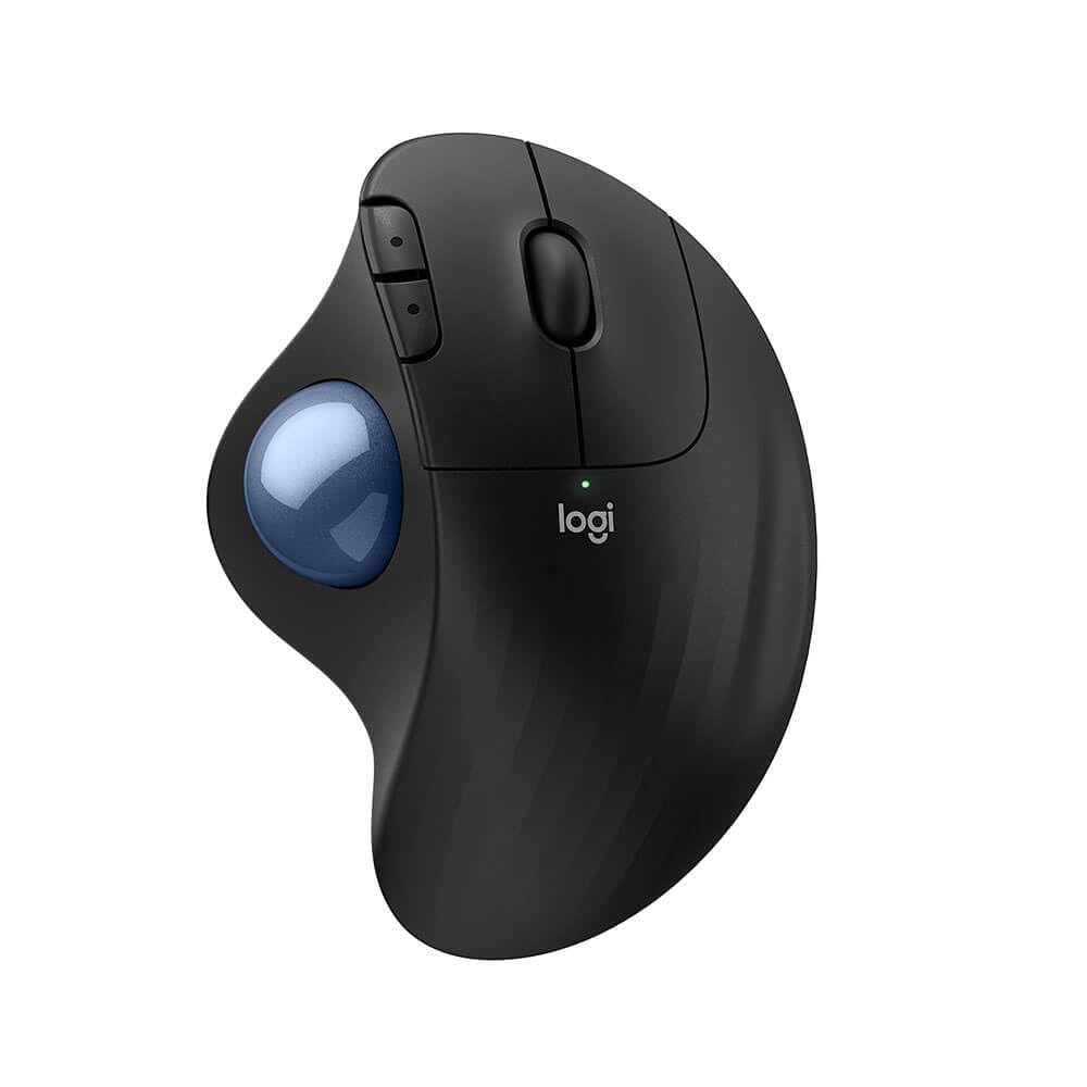 Wireless Ergonomic Trackball Mouse Black E865485
