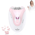 Facial Epilator with LED Light Two Speed Hair Removal Device U722