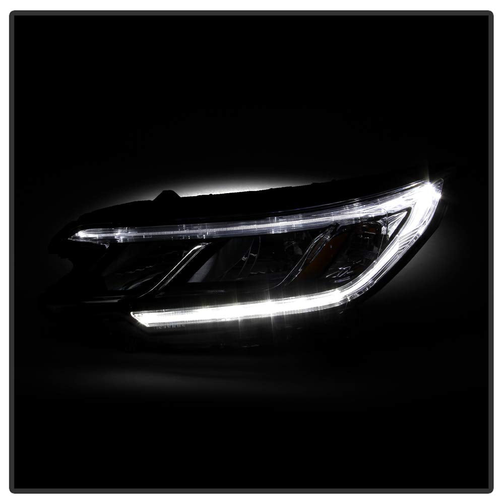 For 2015-2016 Honda CRV Halogen Type LED DRL Headlights Assembly Pair Set Left+Right Z826