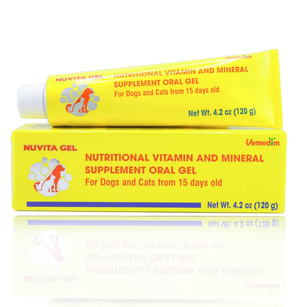 Nutritional Vitamin Gel for Dogs and Cats 4.2 oz O41436