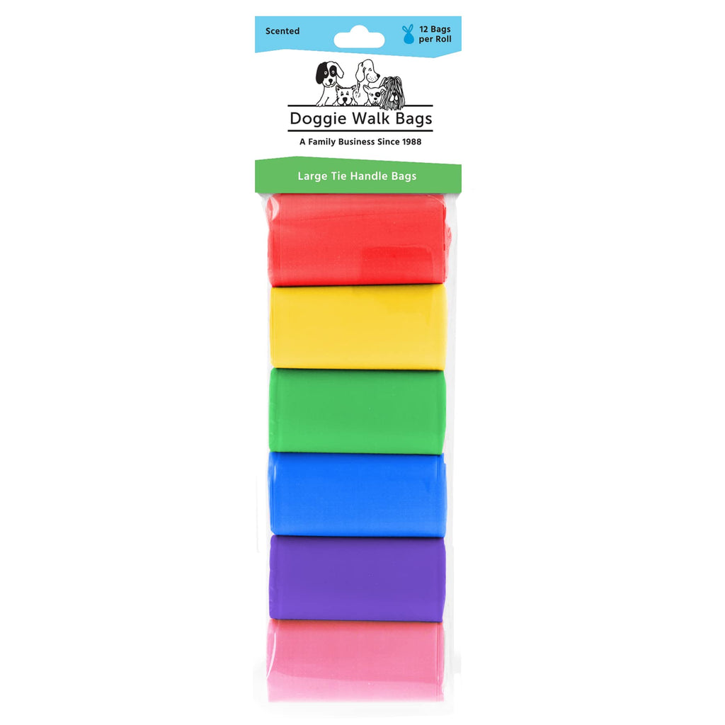 Rainbow 288 Bags Dog Waste Bags C8255