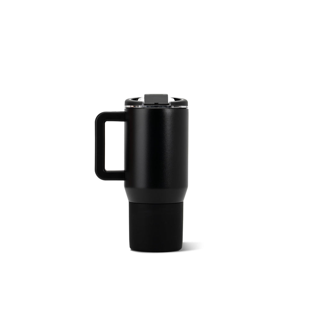 20oz Ceramic-Lined Mug with Handle, Black W83550