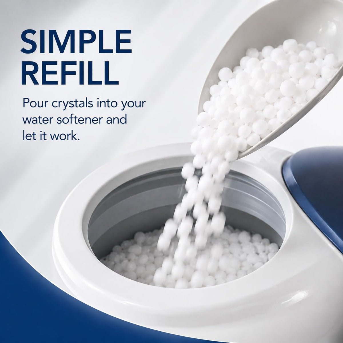 Water Softener Salt Crystals 40 lb 2 Pack R284082