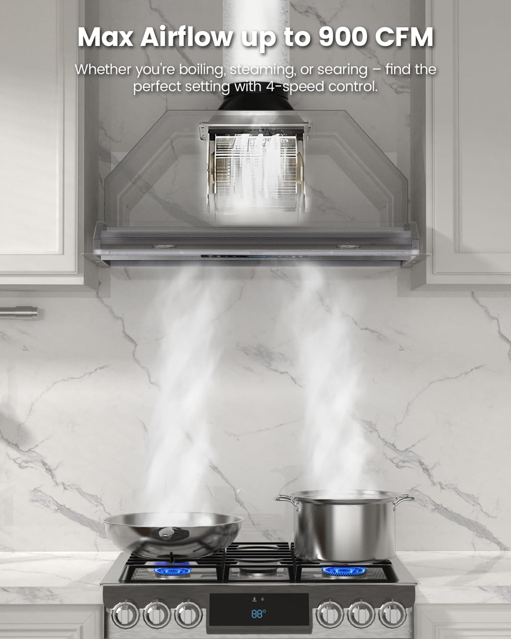 36 Inch 900 CFM Range Hood Insert S538882