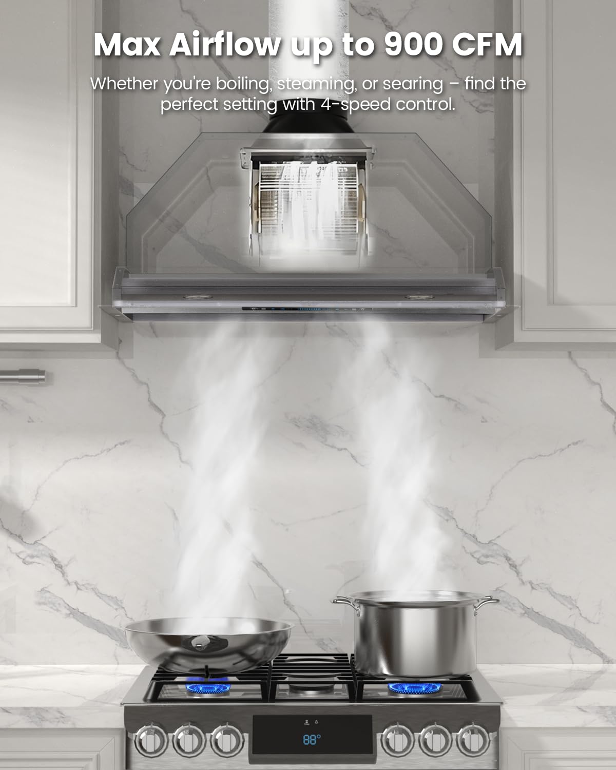 36 Inch 900 CFM Range Hood Insert S538882
