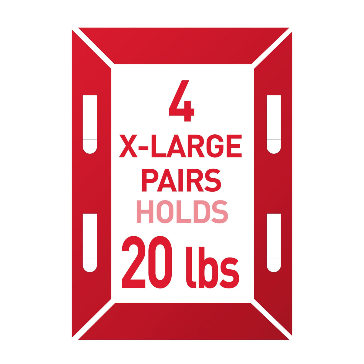 20 lb X-Large White Picture Hanging Strips A5497