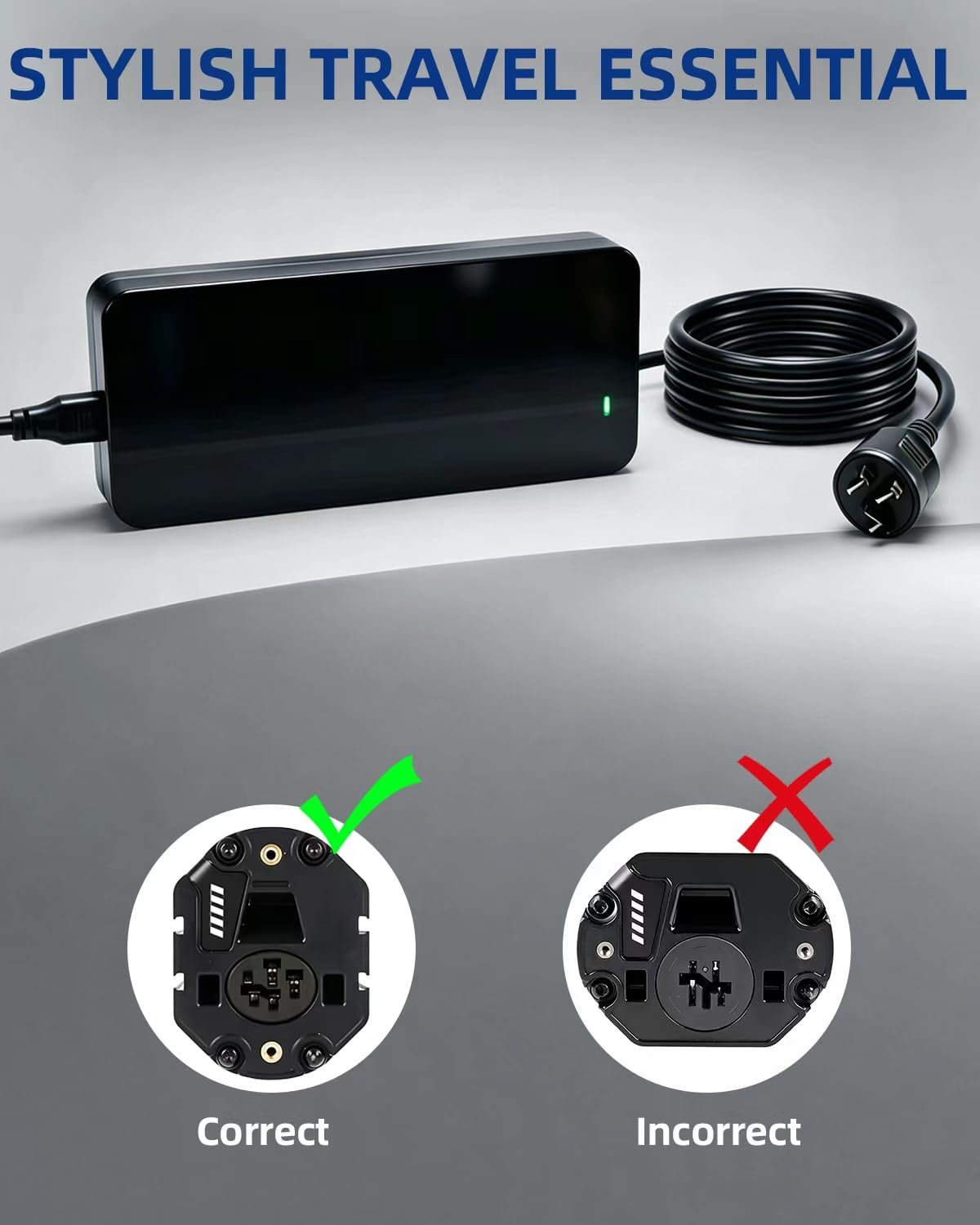 42V 2A Smart Battery Charger for 36V Lithium Battery W34310