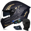 DOT Approved Flip Up Full Face Modular Motorcycle Helmet with Dual Visor G6028