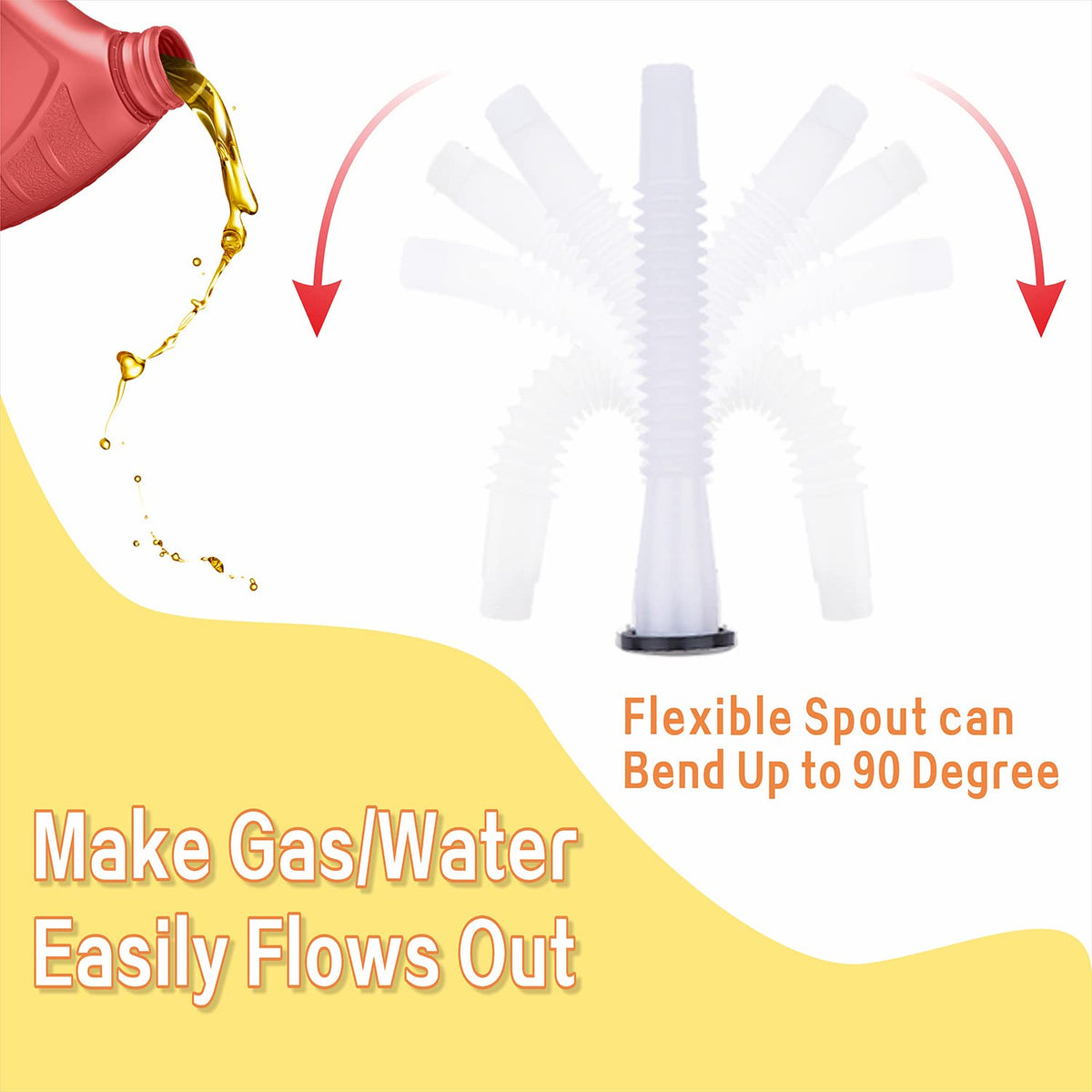 Gas Can Spouts Flexible Pour Nozzle U239697