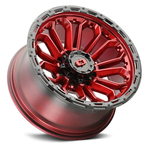 20x9 6x5.5" +0mm Red Wheel Rim B7570