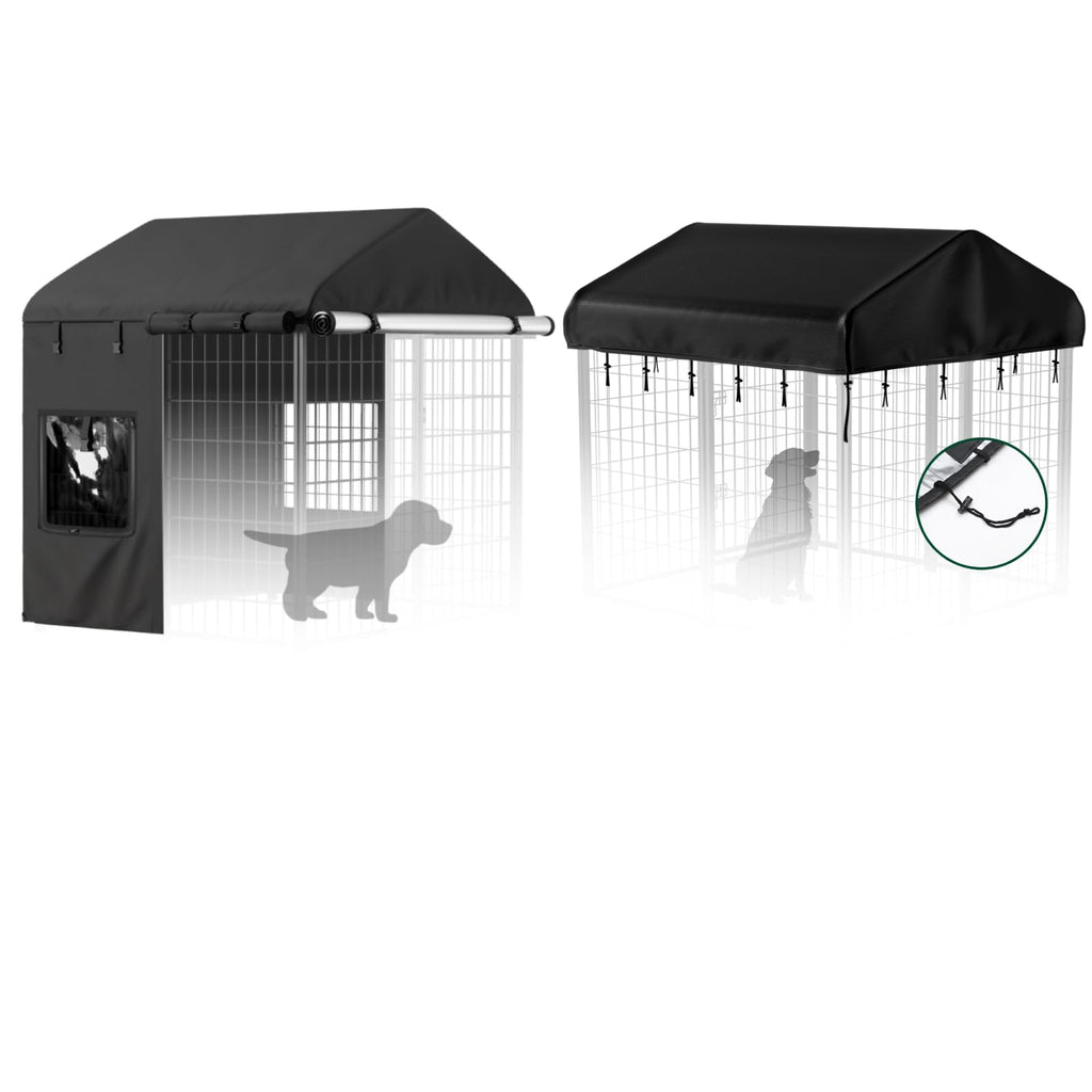 Dog Kennel Cover with 4 Windows X81813