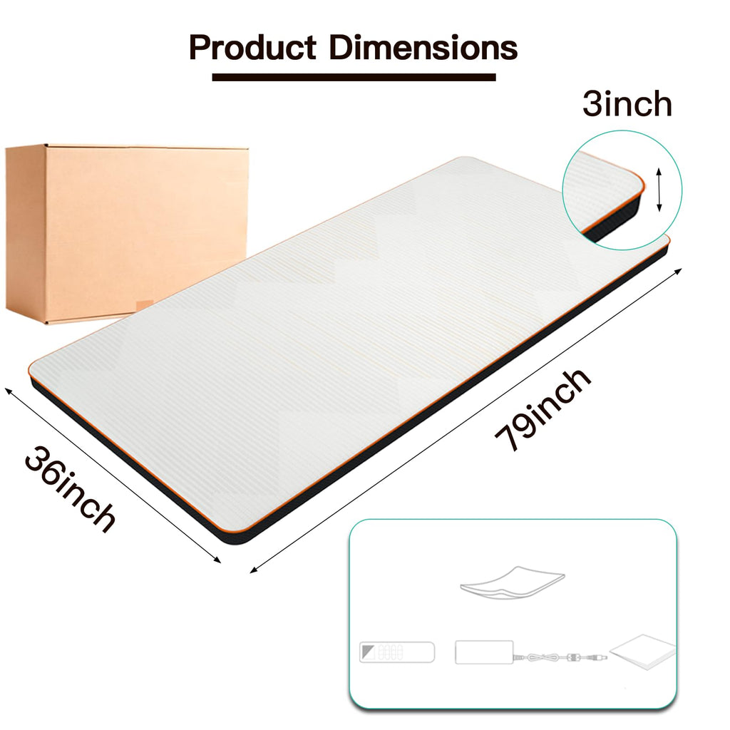 Twin XL Heating Massage Mat X511578