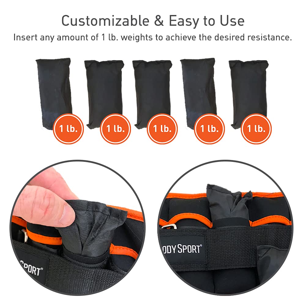 Adjustable Ankle and Wrist Weight Sets H237934