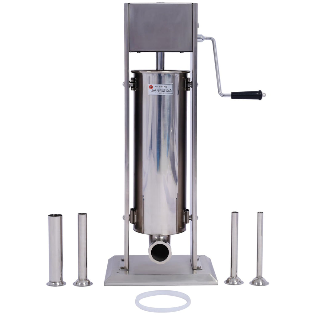 Stainless Steel 15LB Sausage Stuffer E3986