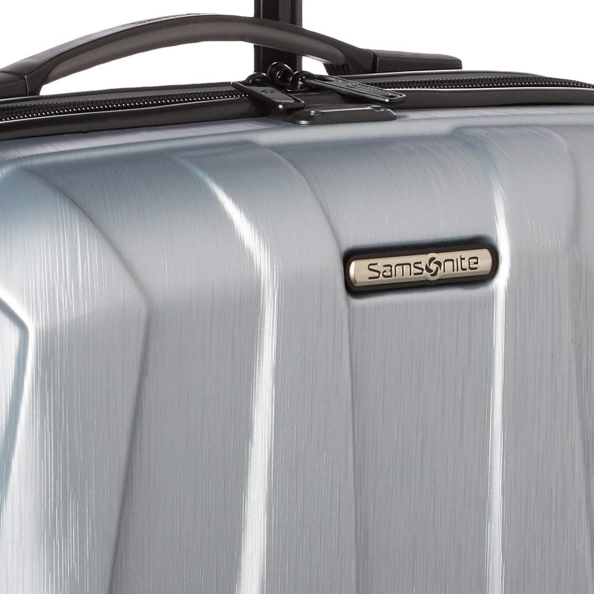 Hardside Expandable Spinner Luggage Silver Carry-On 20-Inch H33067