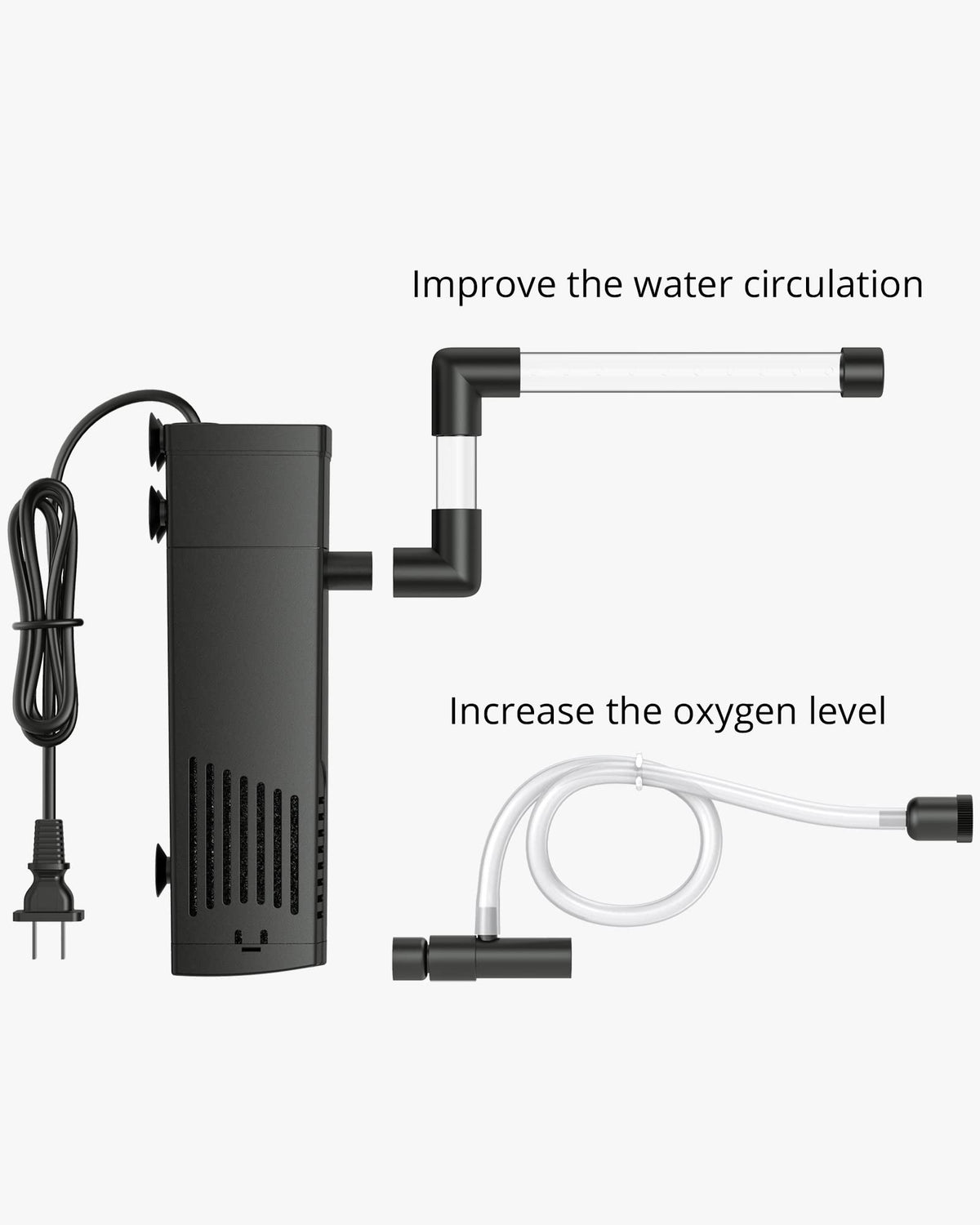 Internal Aquarium Filter up to 5 Gallons H91789