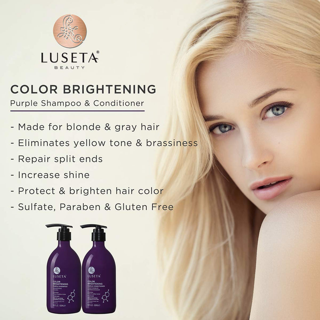 Purple Shampoo & Conditioner Set 16.9 oz J979627