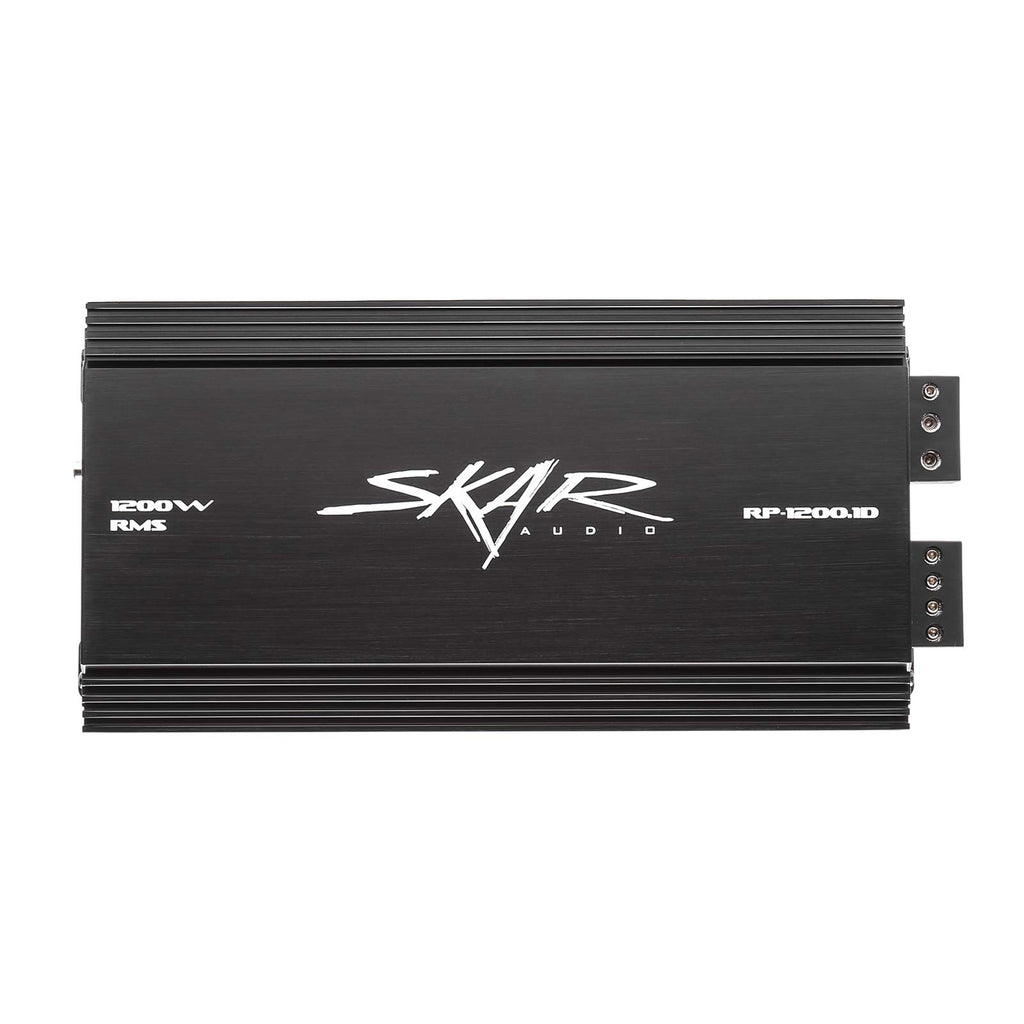 Monoblock Class D MOSFET Amplifier with Remote Subwoofer Level Control, 1200W M7034