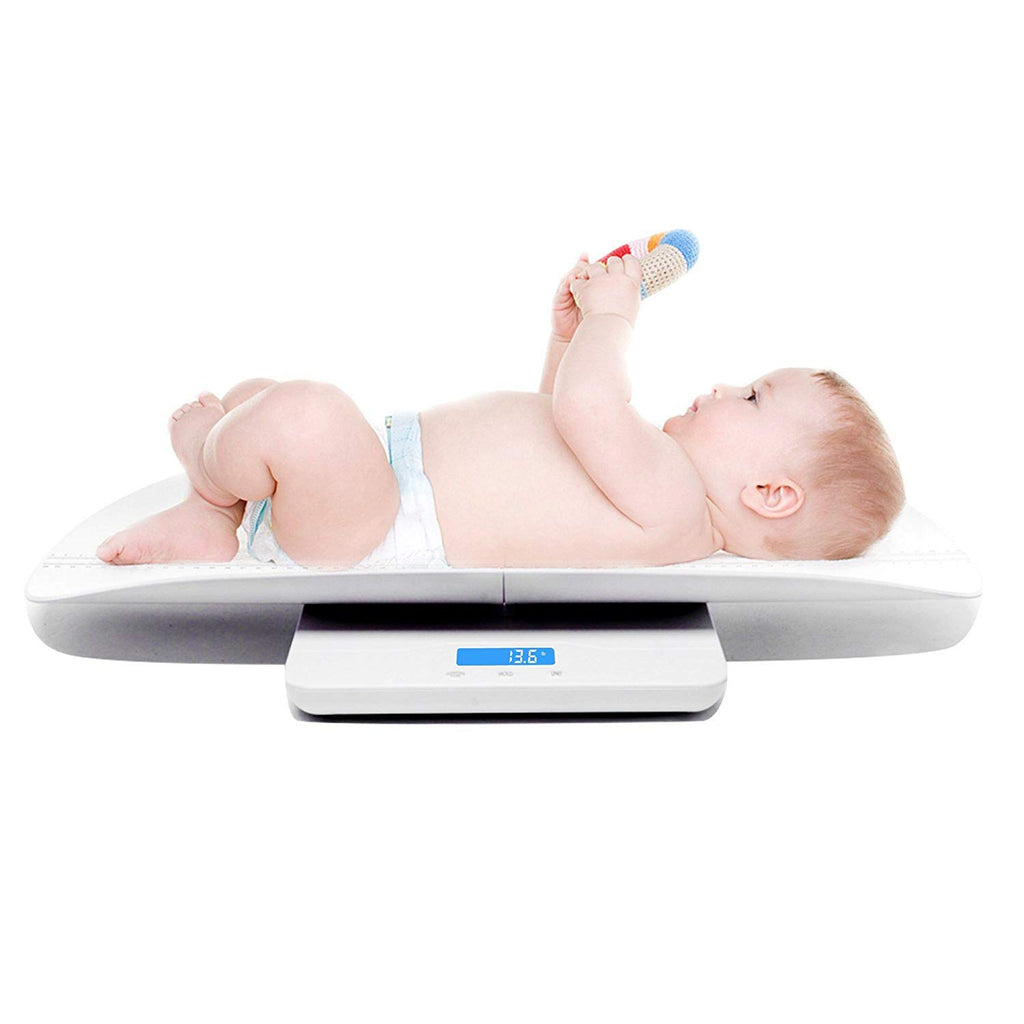 Digital Pet Scale with 3 Weighing Modes, Max 220 lbs, White D5174