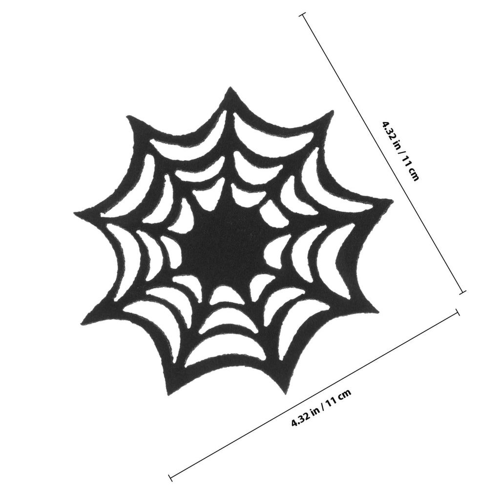 Halloween Spider Web Coasters Set Z97429