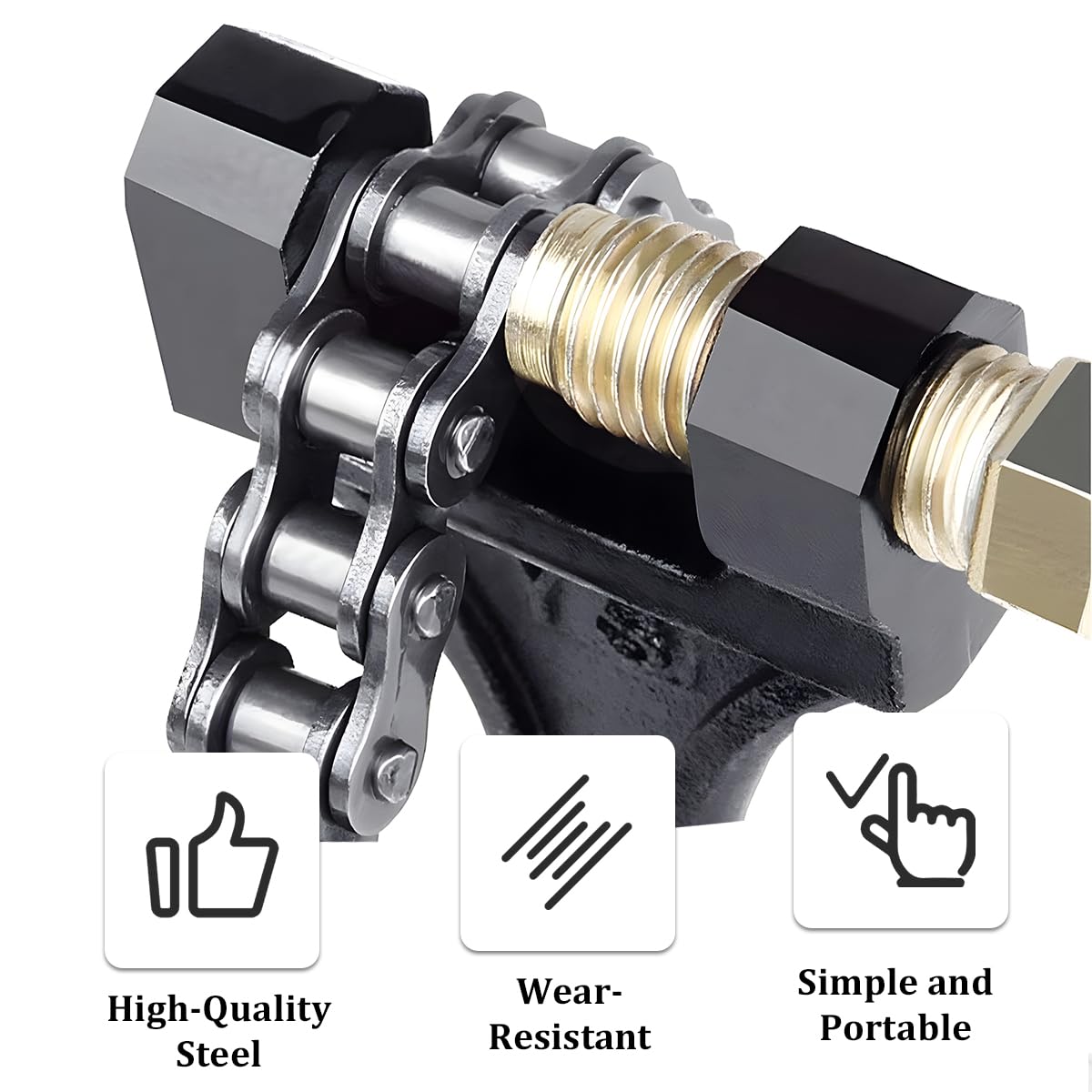 Adjustable 420-530 Motorcycle Chain Breaker Tool U235172