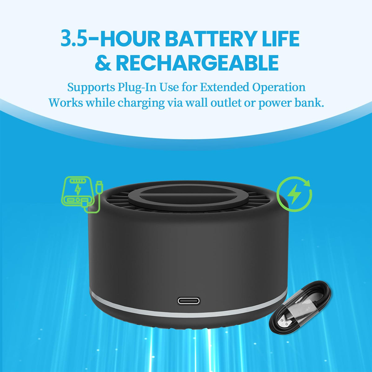 Portable Rechargeable Mosquito Repellent Device M3337