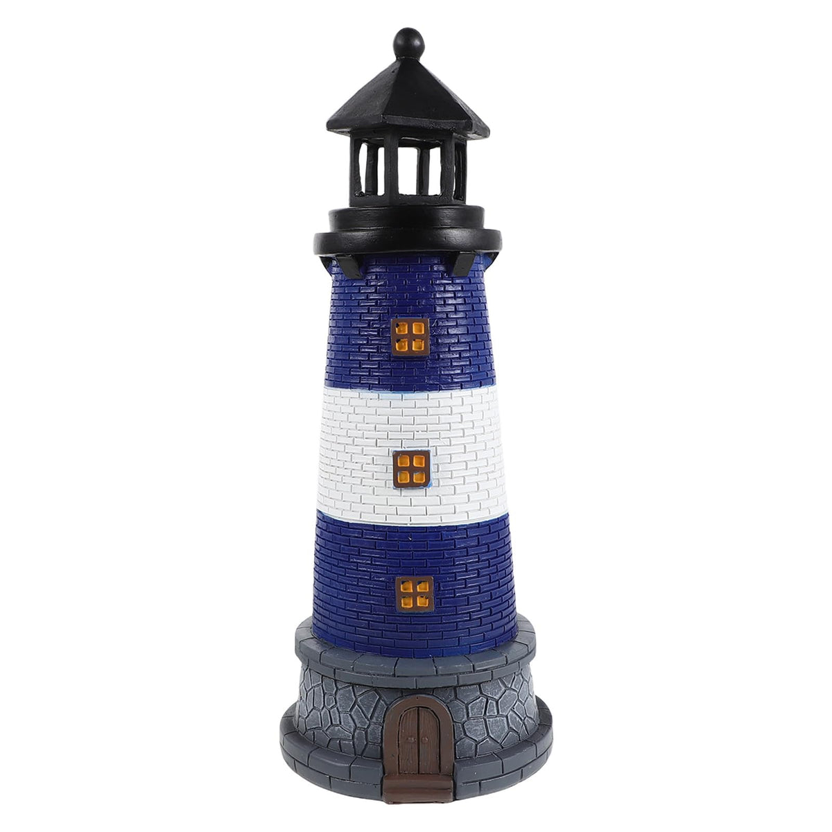 Solar Lighthouse Lamp with LED Lights M3357