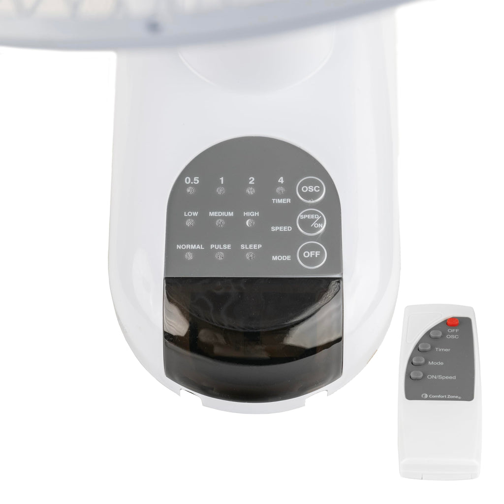 16 inch 3 Speed Oscillating Wall Mount Fan with Remote Control X258