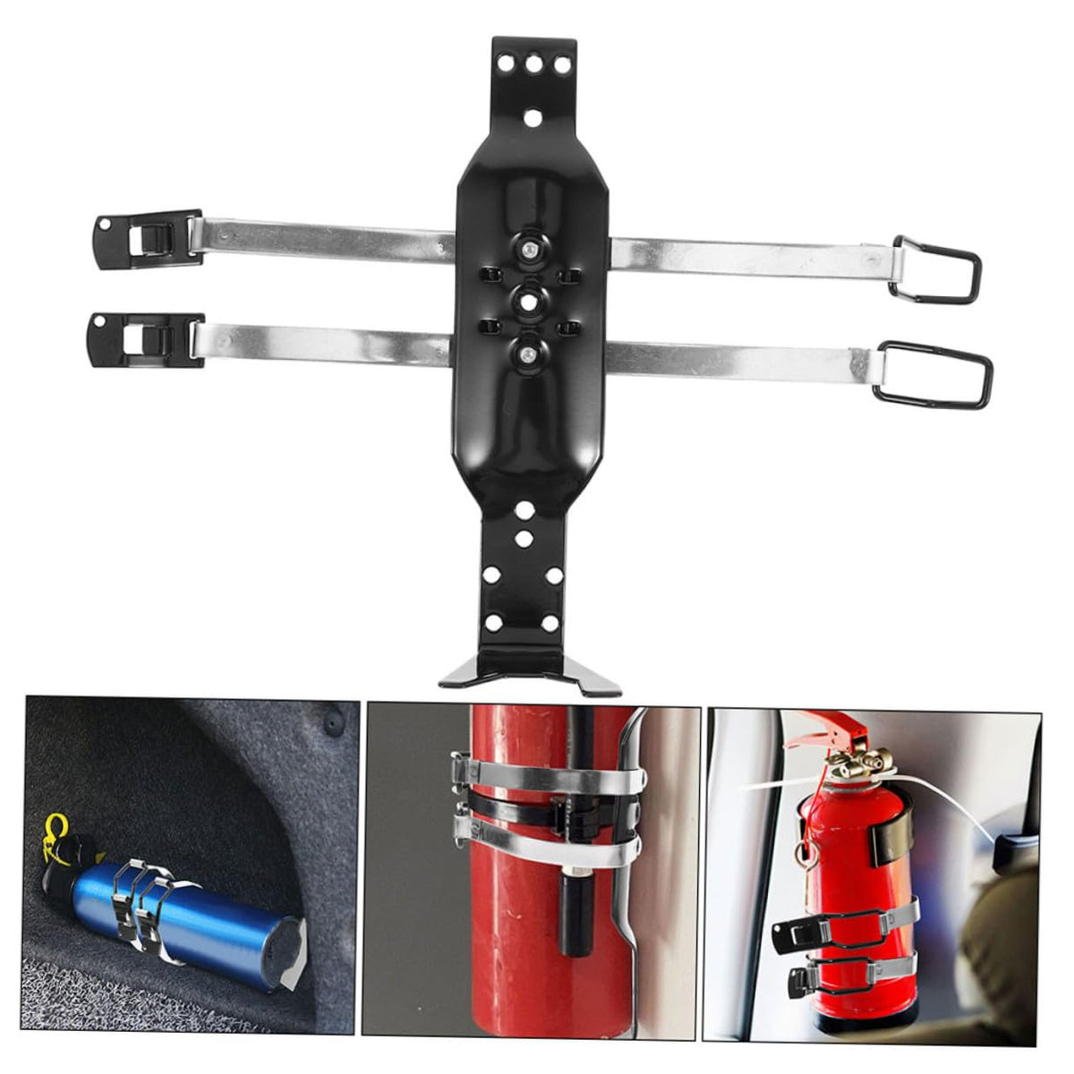 2.5lbs Fire Extinguisher Mounting Kit Wall Bracket Holder J1992