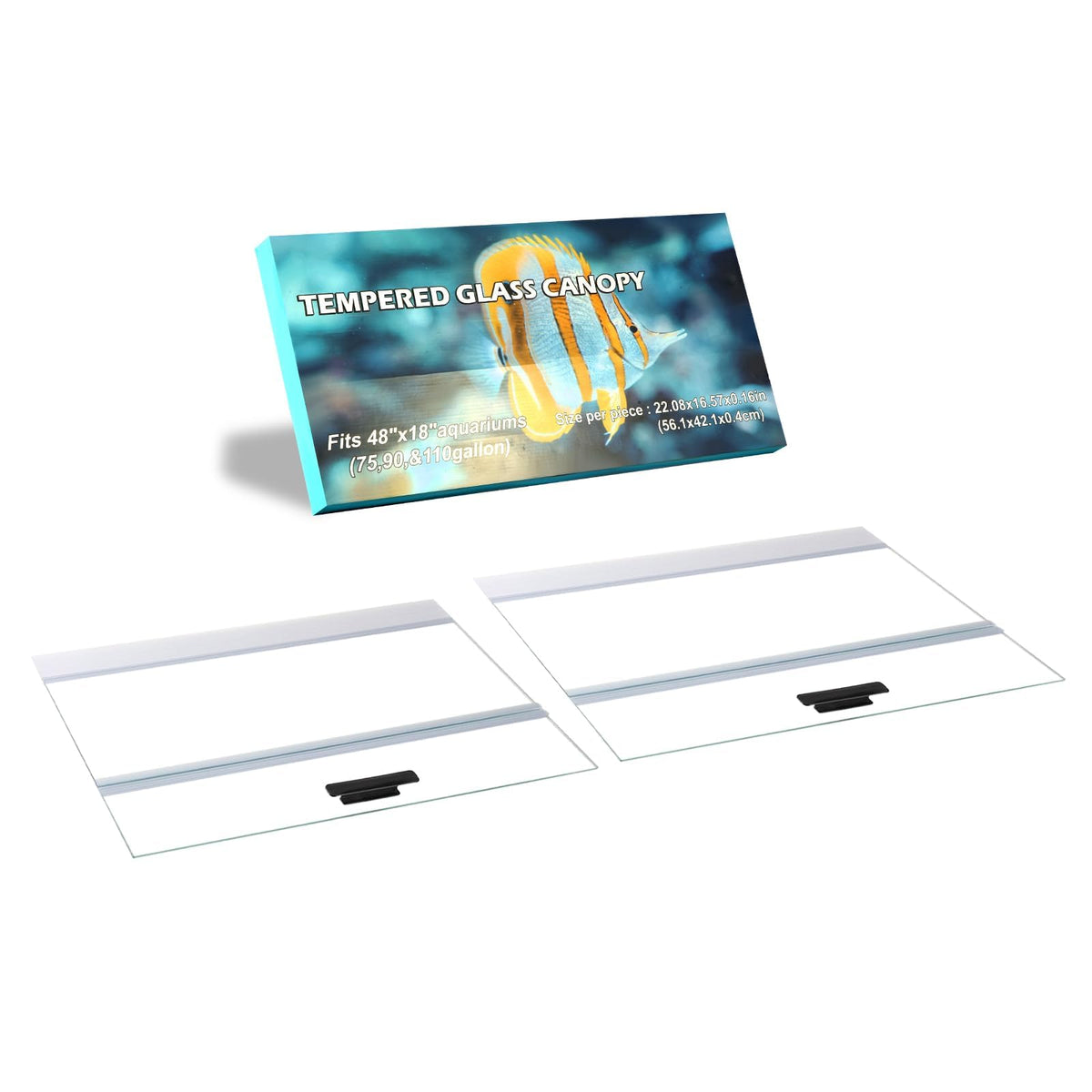 Clear Tempered Glass Canopy O91176