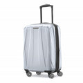 Hardside Expandable Spinner Luggage Silver Carry-On 20-Inch H33067