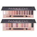 2 Pack Nude Matte Shimmer Glitter Eyeshadow Palette Set L304683