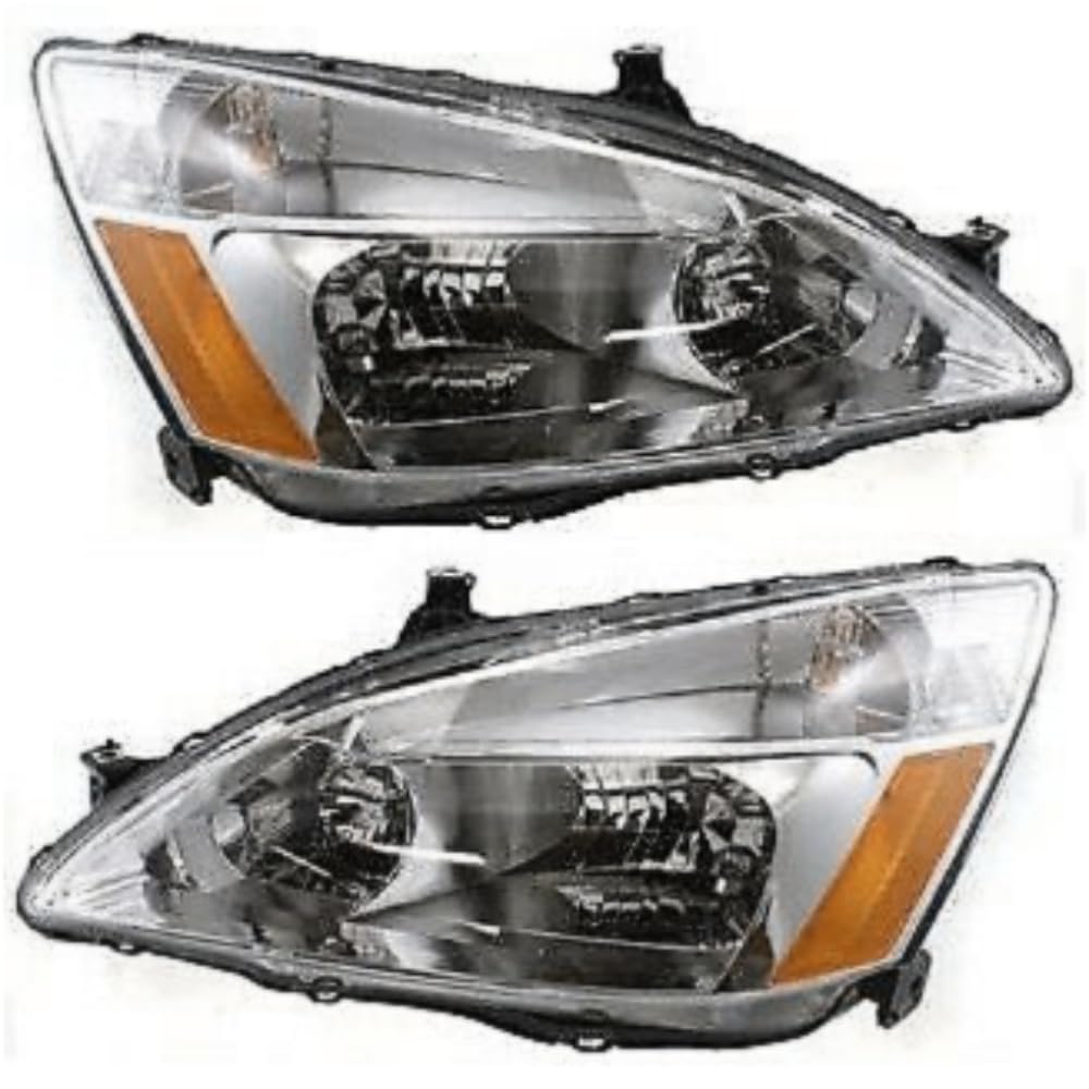 Headlight Set Left Right Clear Lens R70485