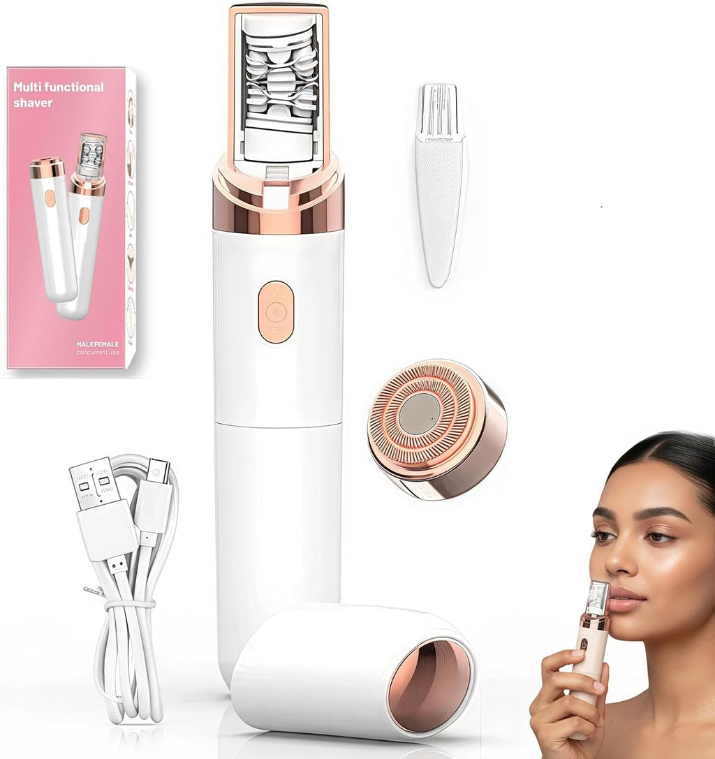 Women Face Epilator White T418