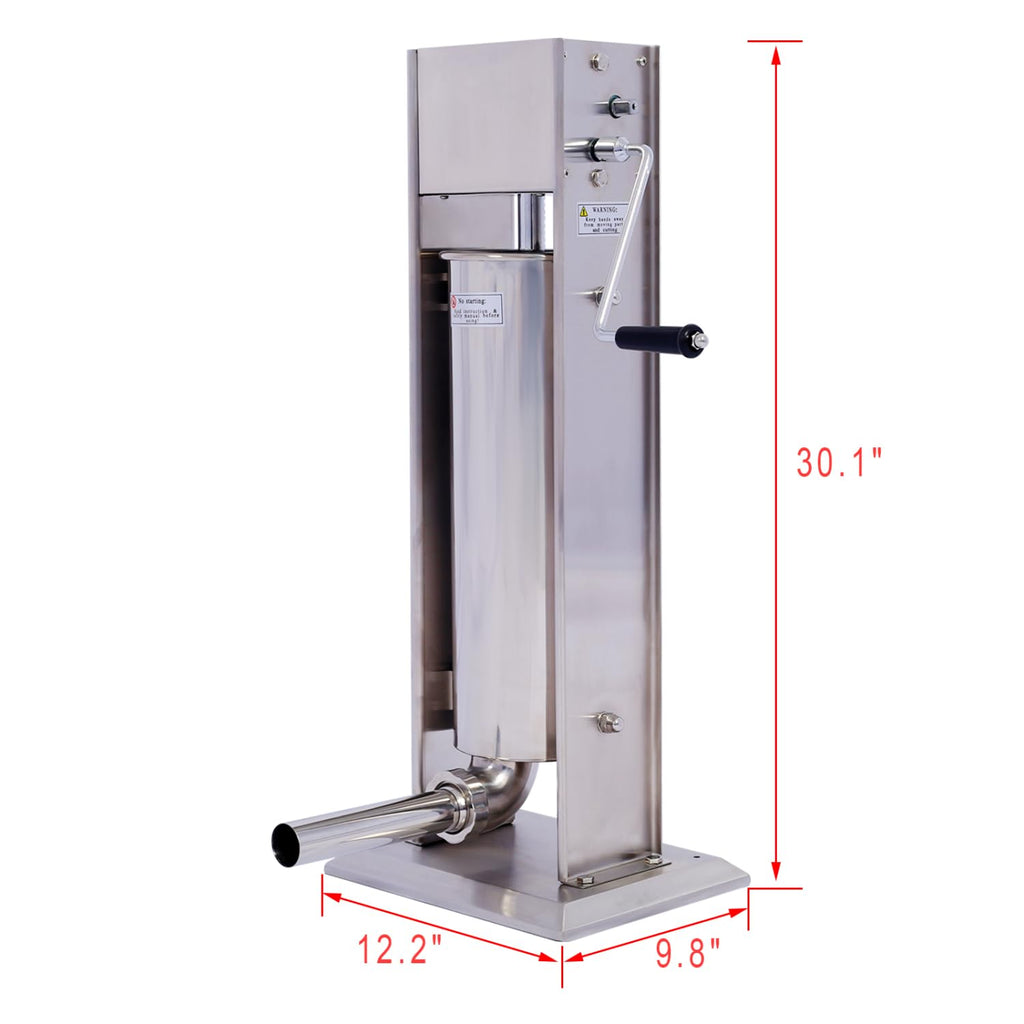 Stainless Steel 15LB Sausage Stuffer E3986