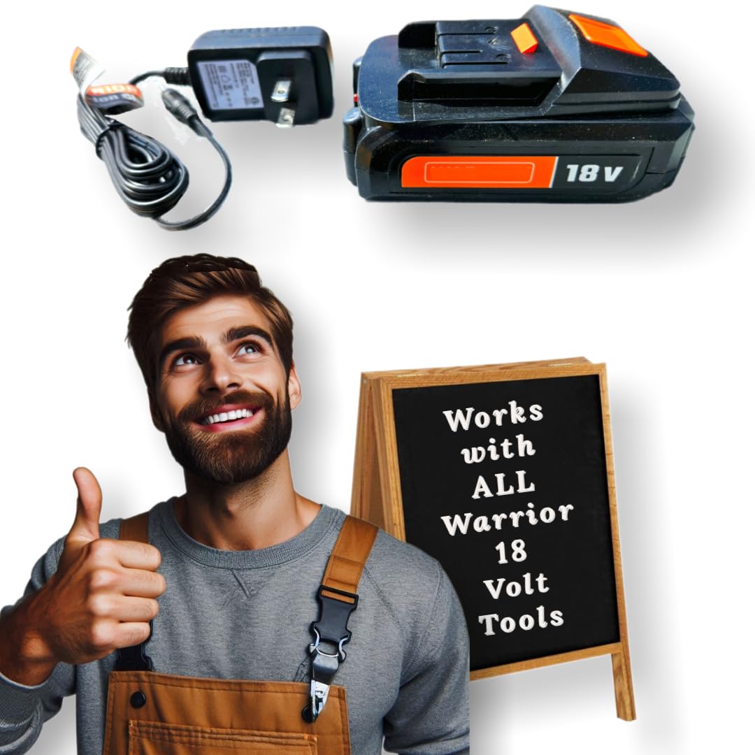 18V Replacement Battery and Charger Kit with 3/8" Cordless Drill P82483