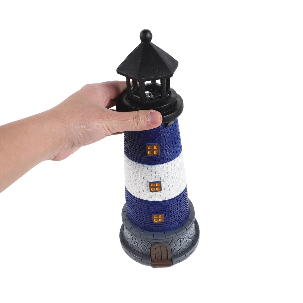 Solar Lighthouse Lamp with LED Lights M3357
