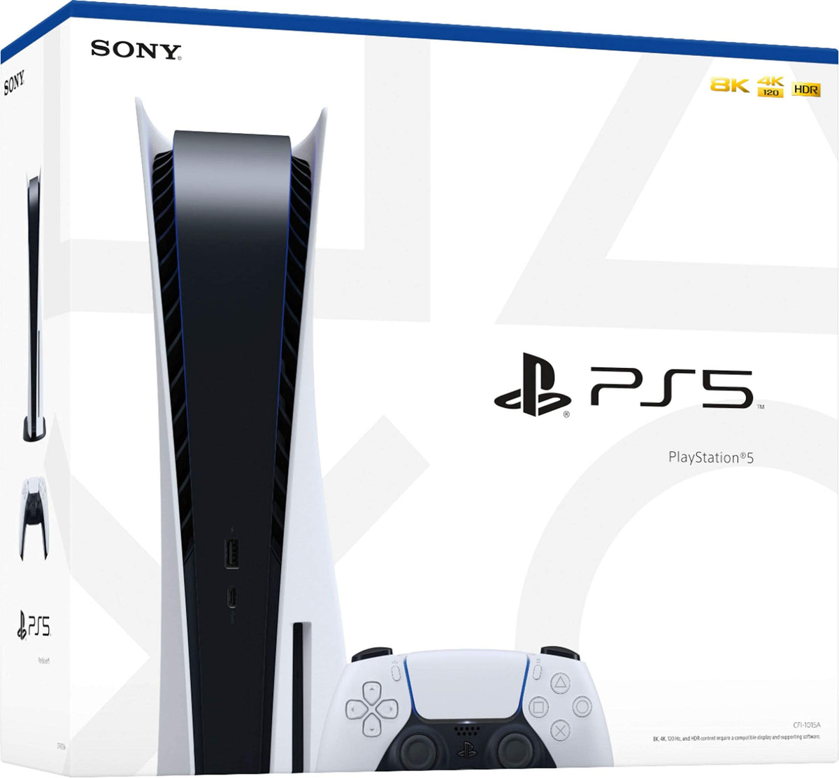 Playstation 5 Disc Version Console with Additional Controller I56700