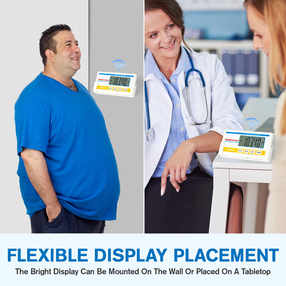 Medical Bariatric Scale 660 lb/300 kg T421