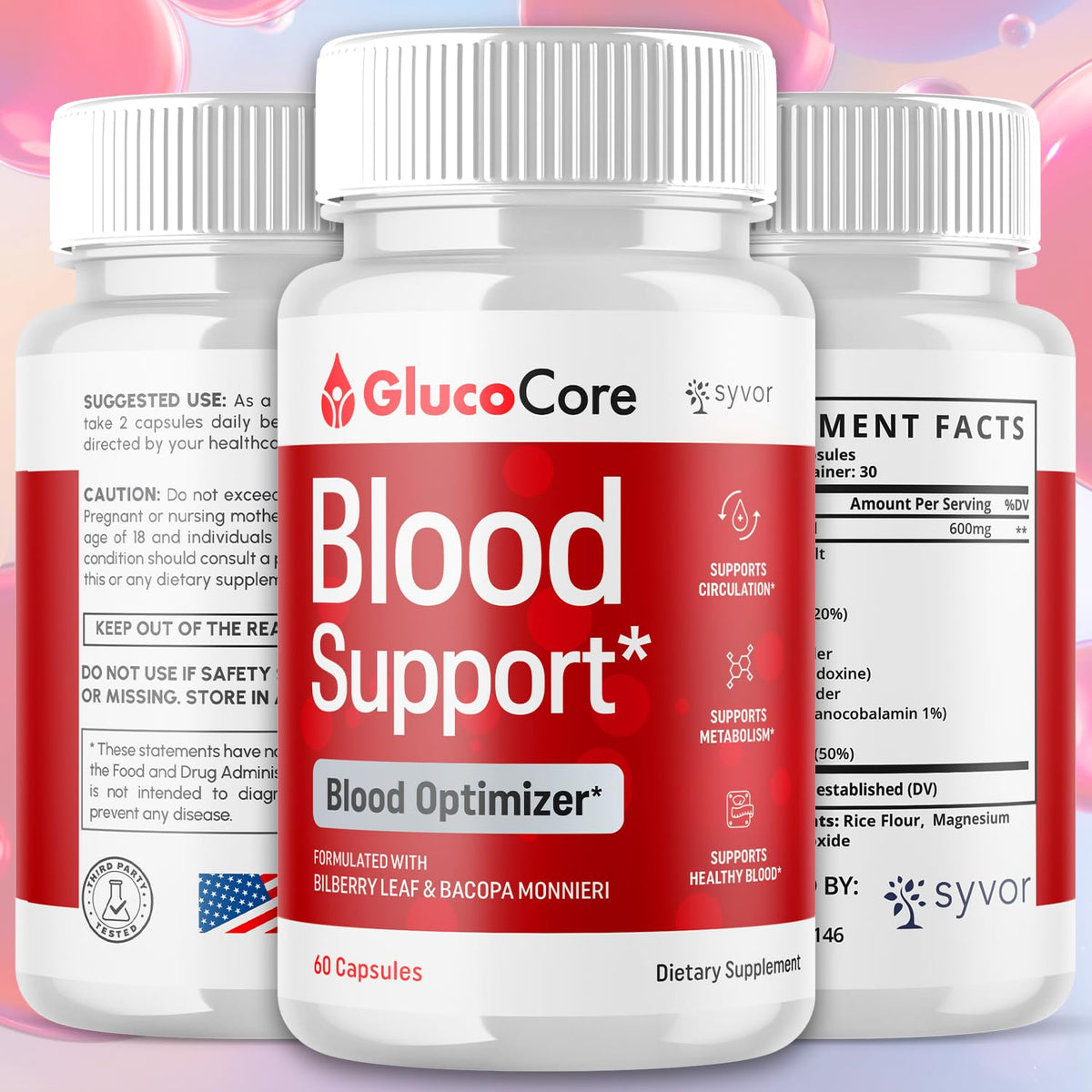 3 Pack 180 Capsules P48264