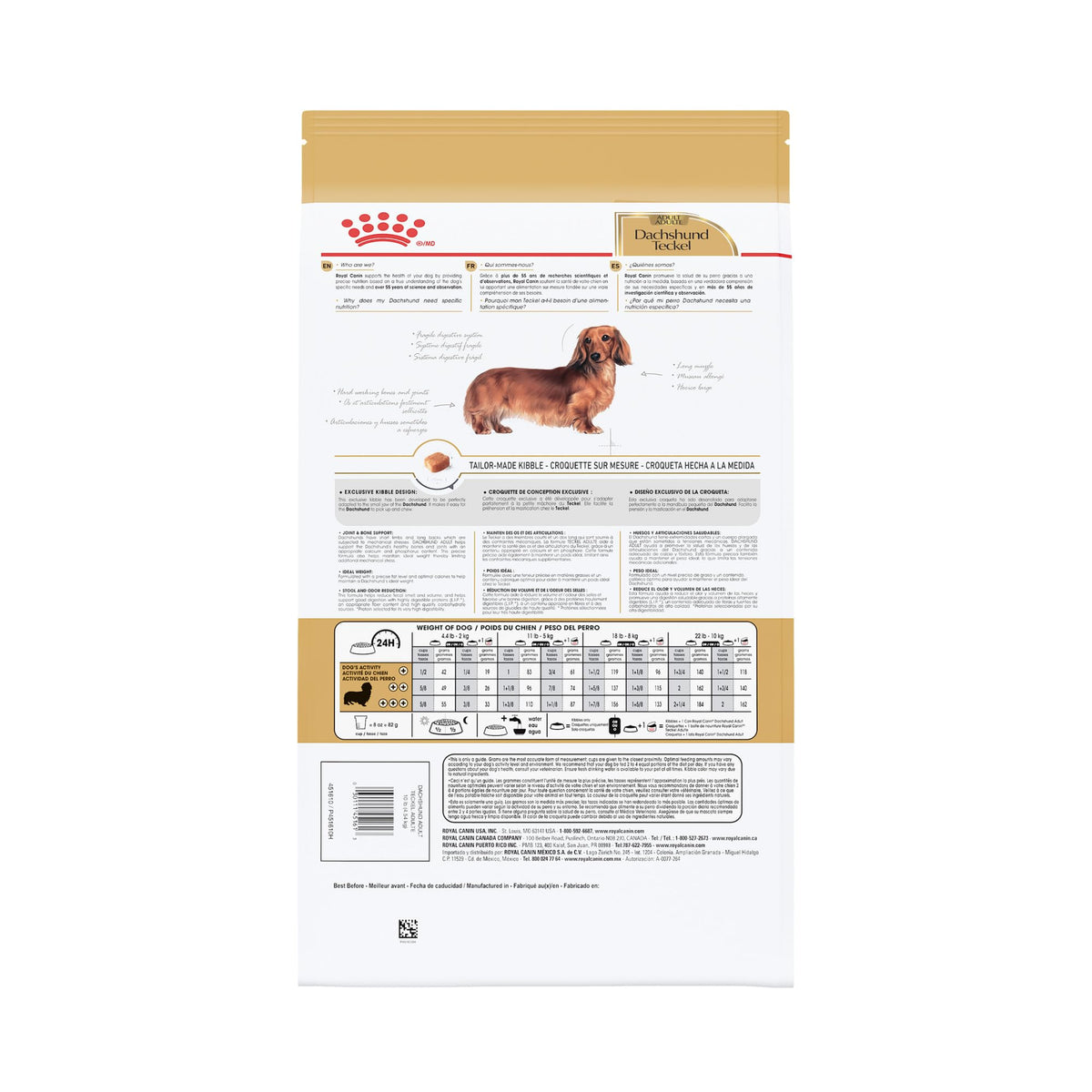 Adult Dry Dog Food 10 lb Bag W8771