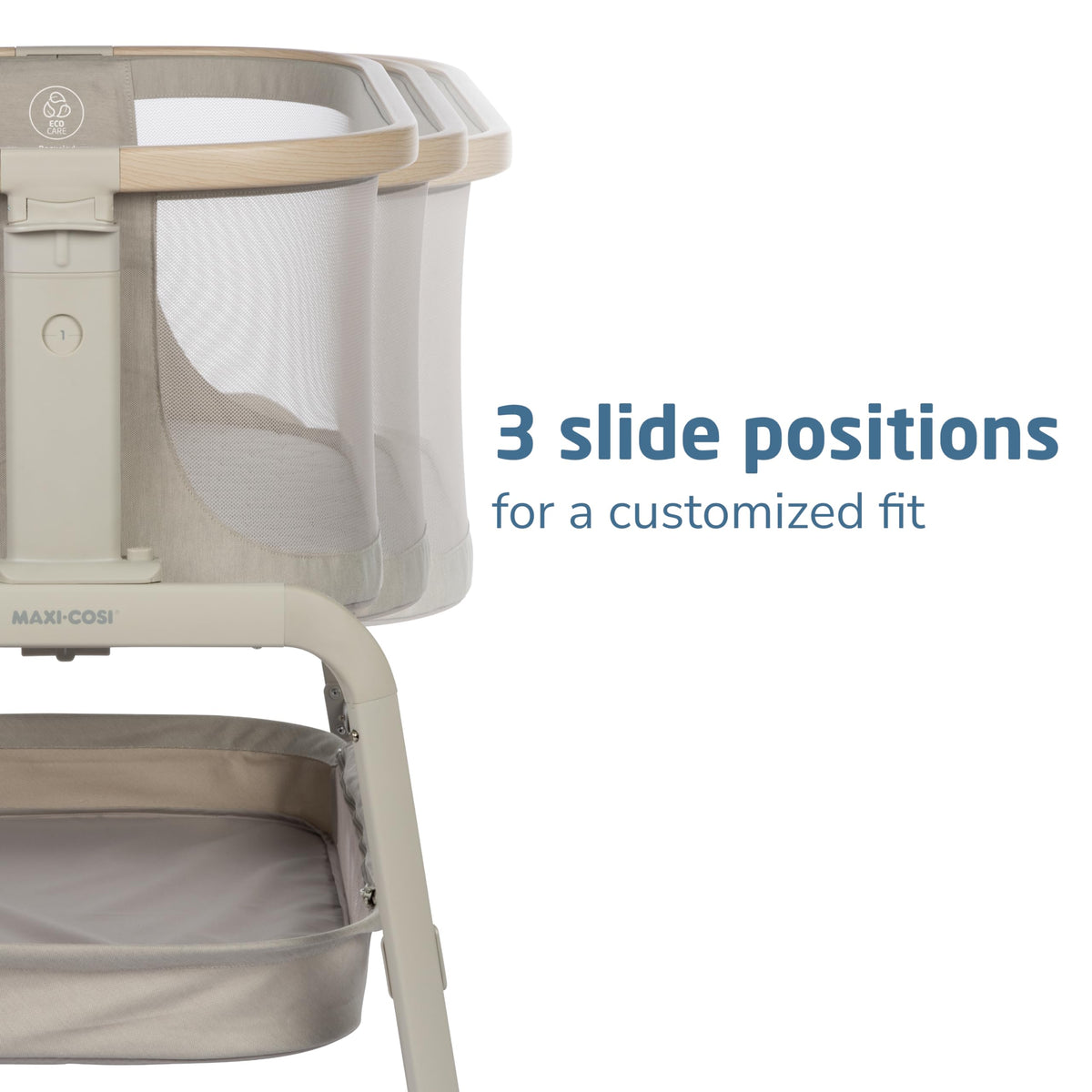 Baby Bassinet Bedside Sleeper with Storage Basket C9168