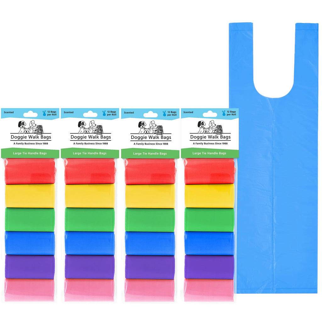 Rainbow 288 Bags Dog Waste Bags C8255