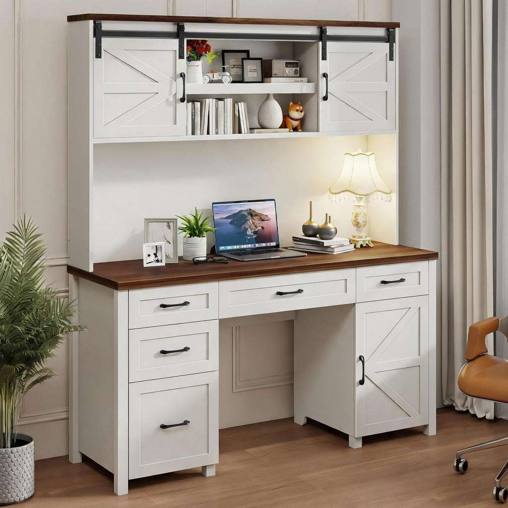 67" Executive Desk with File Drawer K3075