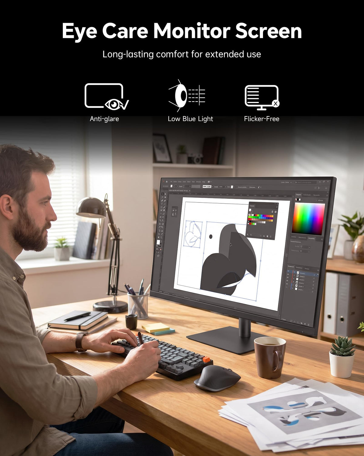 32 Inch 2K IPS 1440p Monitor with HDR10 E9659