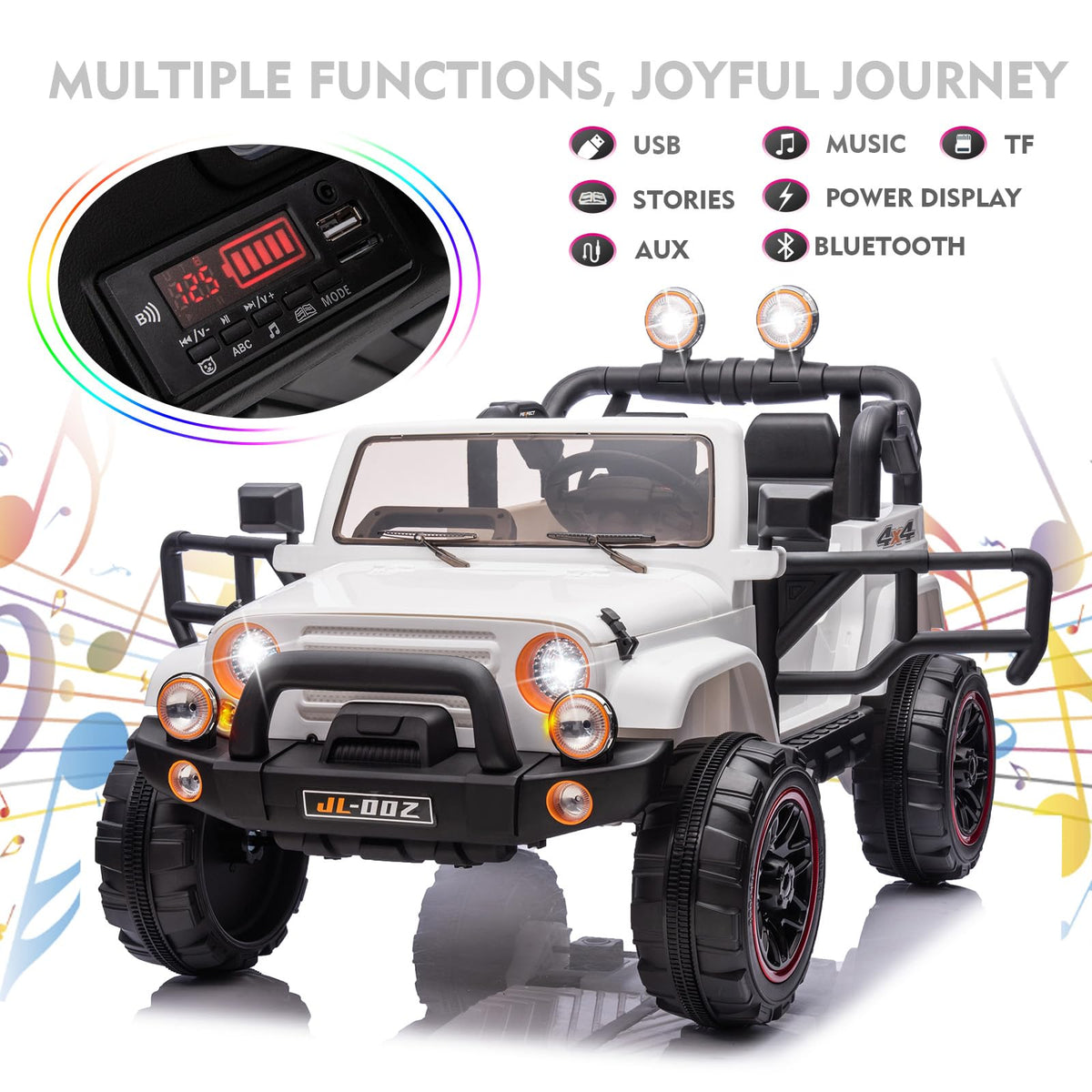 2 Seater 12V Ride On Truck S3277