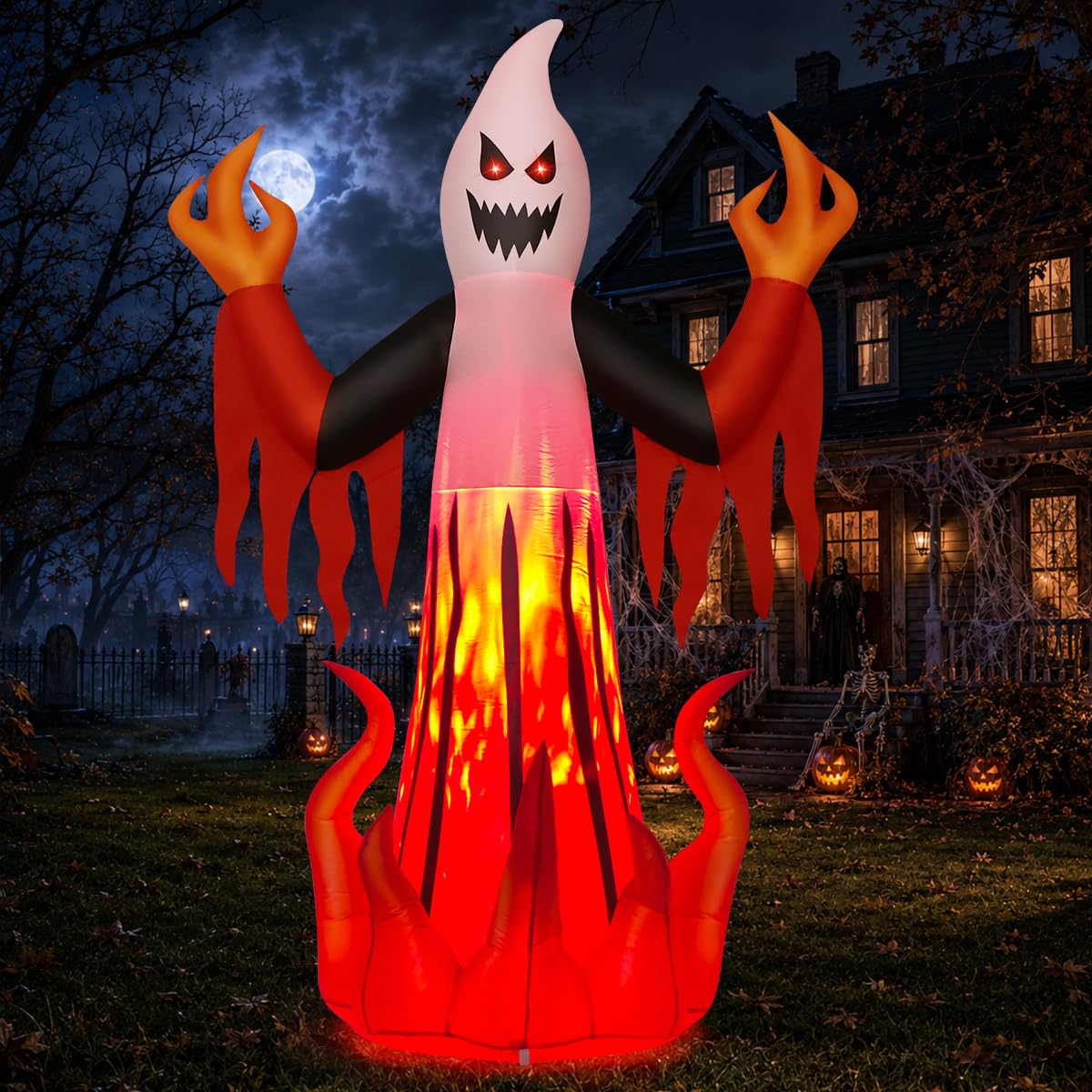 8FT Scary Ghost Inflatable Q148