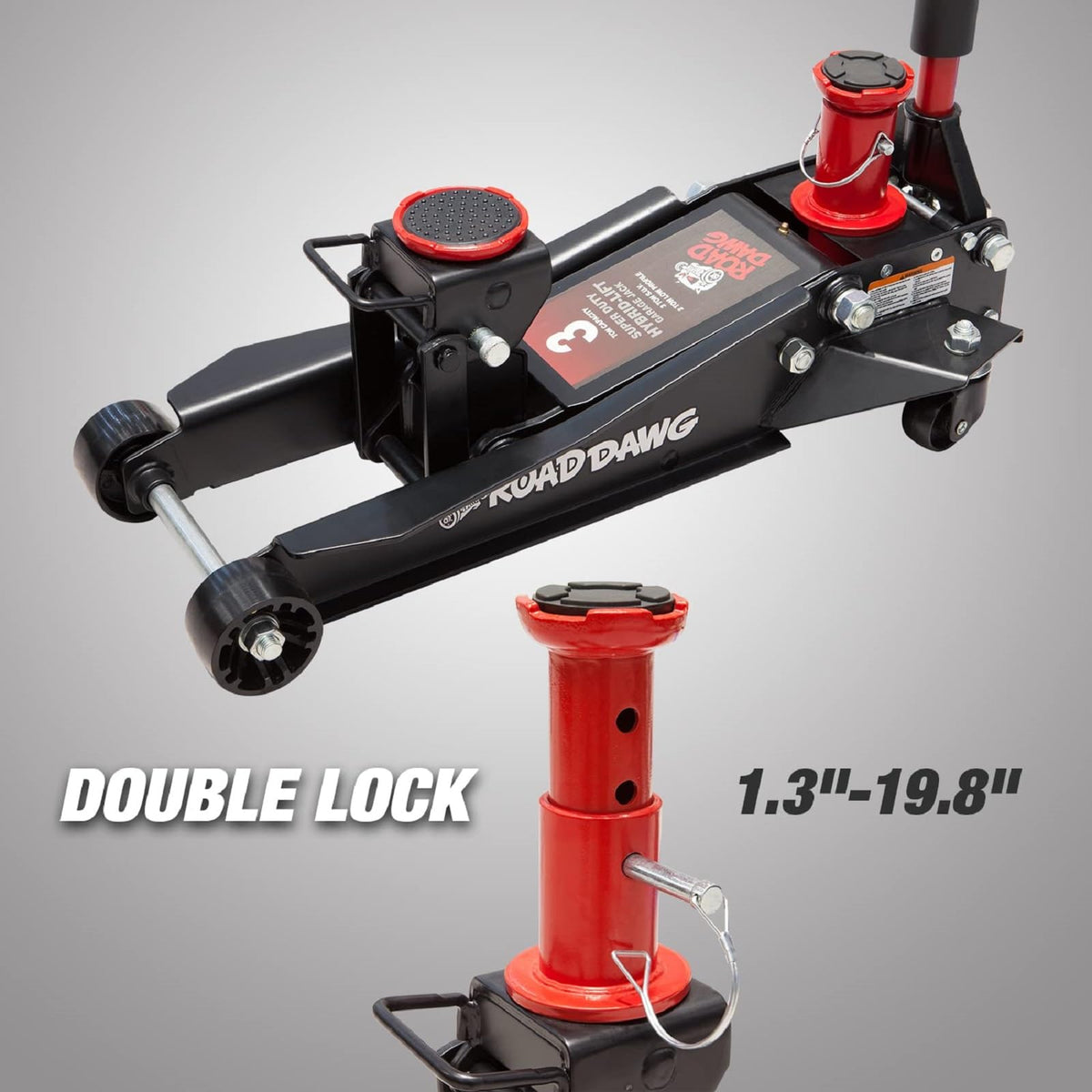 3 Ton Foldable Hydraulic Floor Jack K4893