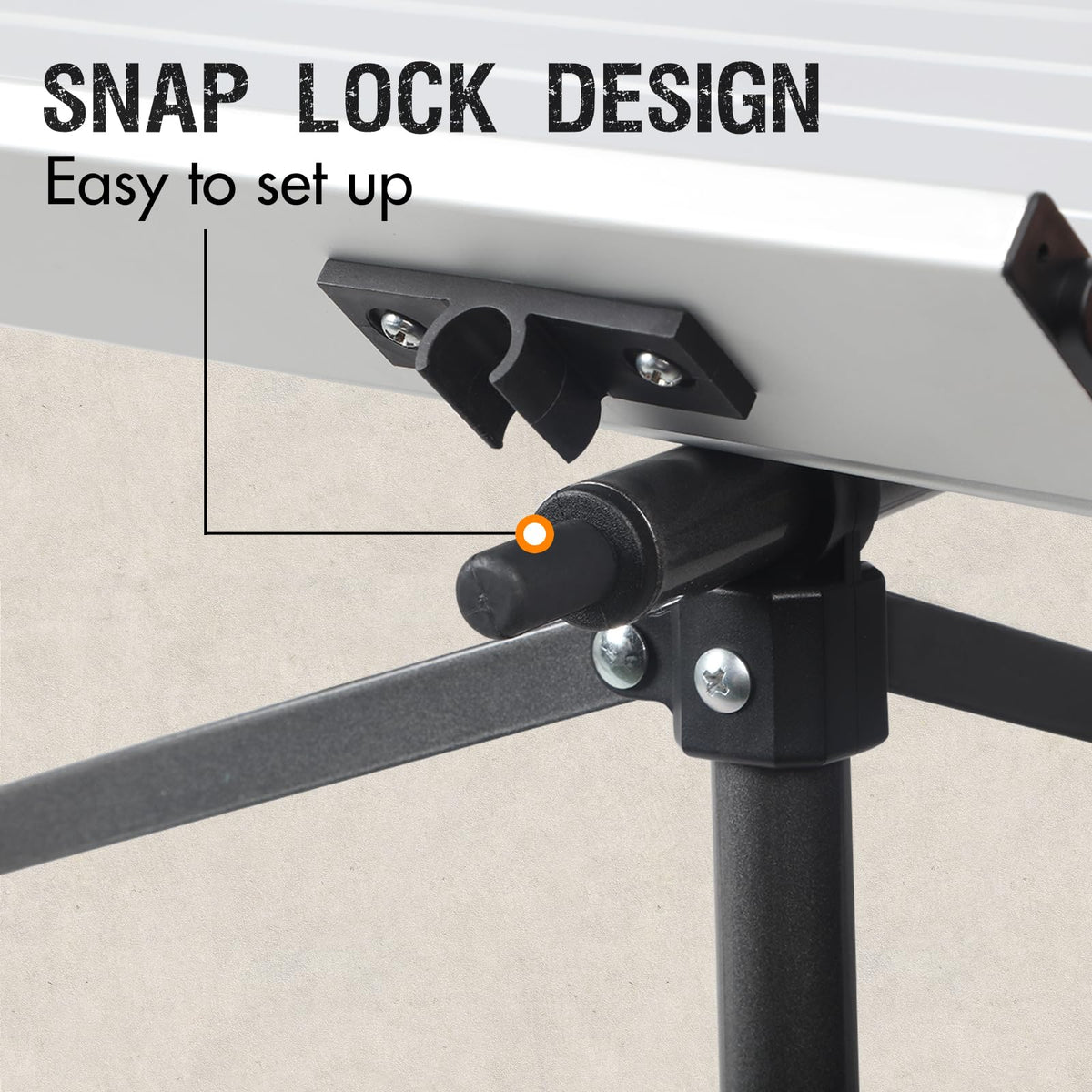 Lightweight Aluminum Folding Table X7459