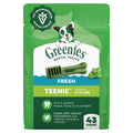 Fresh Mint Dental Dog Treats 43 Count D8030